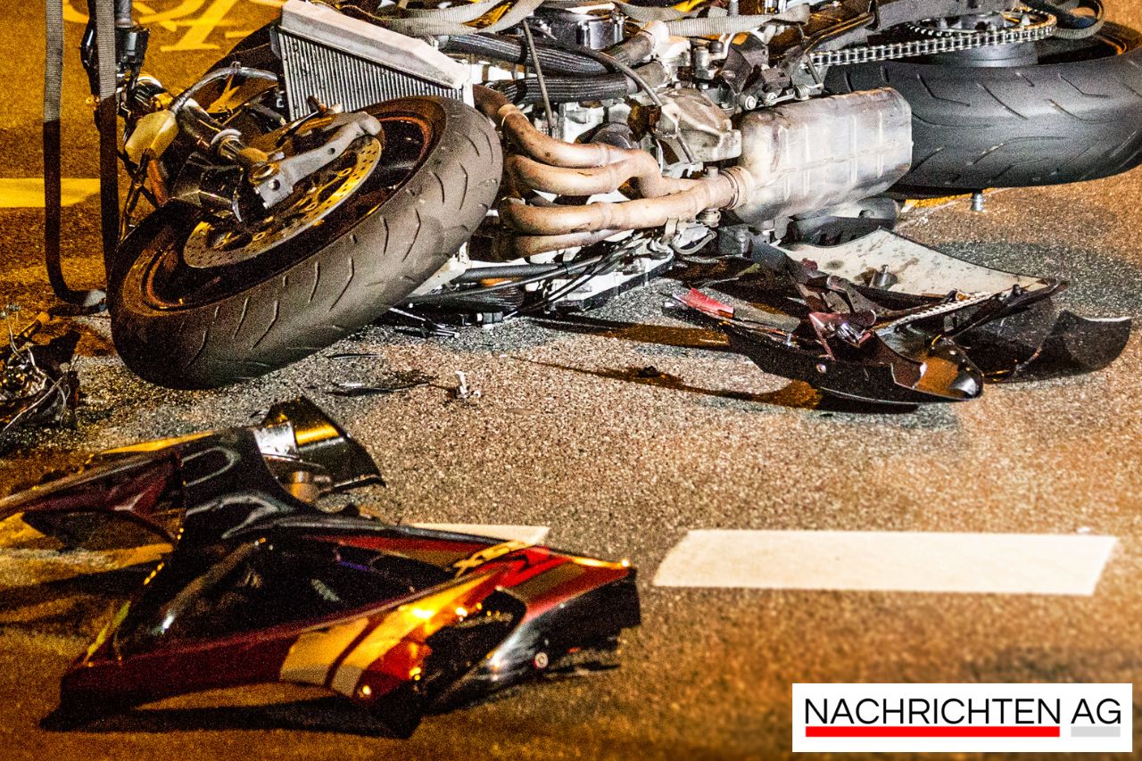 Motorradfahrer verletzt: Flucht des betrunkenen Autofahrers endet plötzlich!